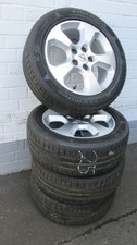 4x orig. Opel Astra Zafira Alufelgen 6,5x16 Kompletträder Sommerreifen 205/55R16