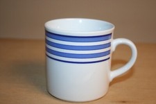 TCM, Tchibo blau gestreift Kaffeebecher