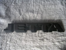 Schriftzug "Jetta" in Chrom/Schwarz, Jetta 2, OE Ref. 165853687F 