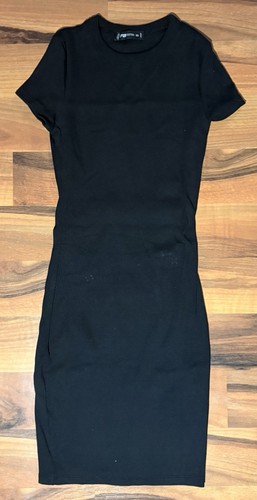 Schwarzes hautenges kleid - schwarzes,