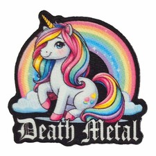 Aufnäher als Aufbügler Death