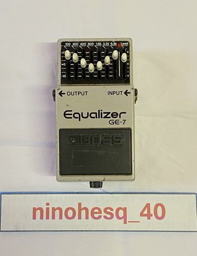 Boss equalizer - boss,