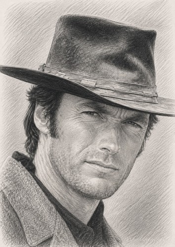 Clint eastwood cowboy - clint,