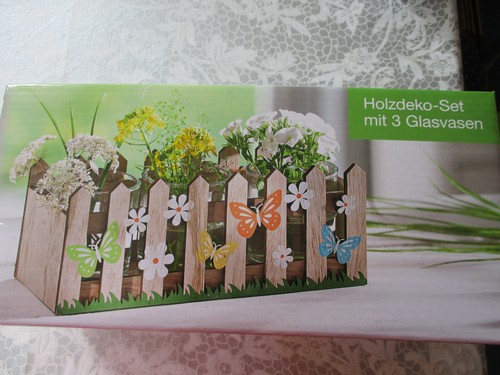 Gartendeko holz deko set - gartendeko, holz-deko-set