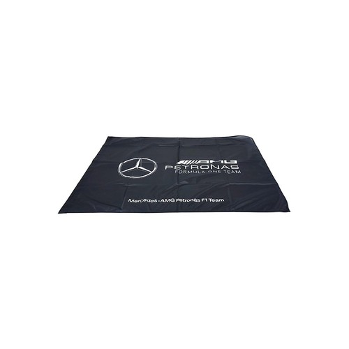 Mercedes team flagge - mercedes, f1
