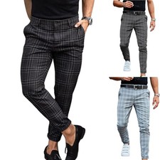 Herren Hose Slim Fit AnzugHose