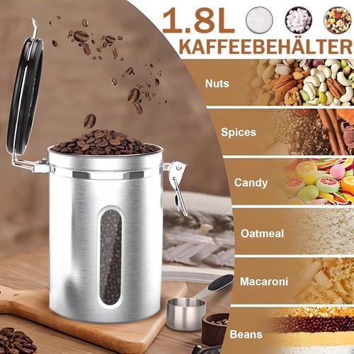 Kaffeedose edelstahl - 1,8l,