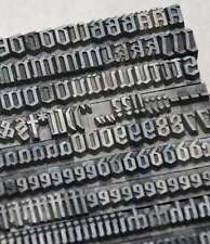 Deutschmeister-Fraktur hf 24° Bleischrift Bleisatz Buchdruck Handsatz Schrift