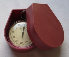 sowjetische Stoppuhr Agat Uhr Slatousker Uhrenfabrik MADE IN USSR (161805)