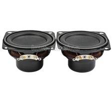 2Pcs Audio Speaker 53MM 4Ohm 10W Full Range Speakers Bass Multimedia Loudspeaker