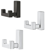 Häfele Garderobenhaken Doppelhaken Kleiderhaken Mantelhaken GLOBE Wandhaken