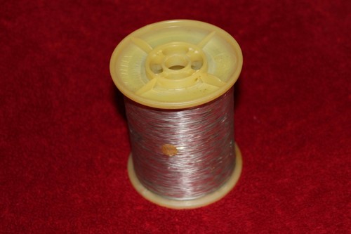 Spule metalleffektgarn silber - spule,