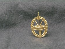 Reversnadel Hutabzeichen gold