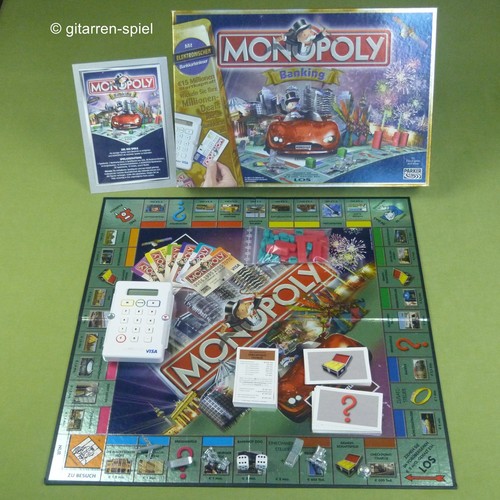 Monopoly banking komplett - -,