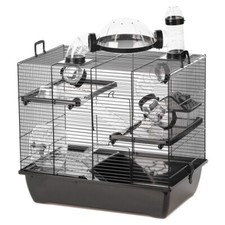 Duvo+ Nagerkäfig Black Rufus