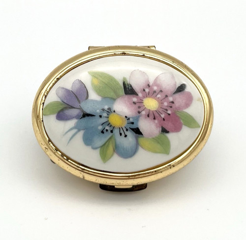 Vintage pillendose schmuckbox - vintage,