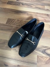 VAGABOND Leder Halbschuhe Laofer Mokassins Damen schwarz 38 Herbst Zara h&m