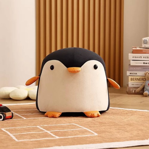 Pinguin hocker aus massivholz - pinguin-hocker,