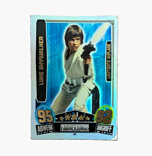 Topps star wars force attax - force,
