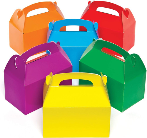 Bunte party geschenkschachteln - bunte, party-geschenkschachteln