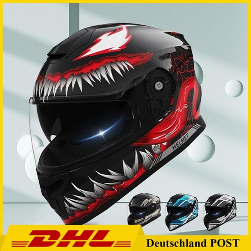 Abnehmbar motorradhelm - abnehmbar,