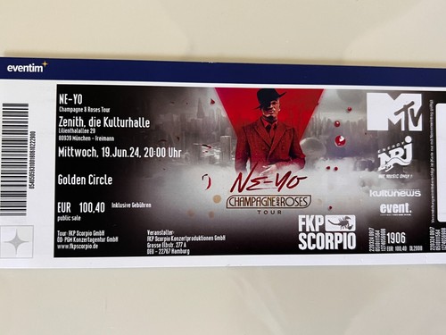 Golden circle ticket - circle,