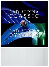 Prospekt Original Rad ALPINA Classic + Dynamic E90 E46 E60 E65 E63 E83 E53