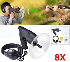 8X Parabol-Richtmikrofon mit