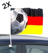 Deutschland Autofahne 2 stück