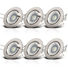 6x LED Einbaustrahler dimmbar
