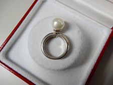 AGATHA Silber Ring mit Perle