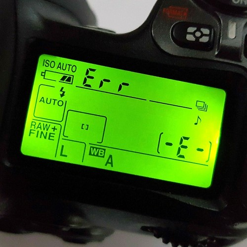 Nikon d90 err reparatur - err, af