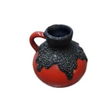 Roth Keramik Vase; Fat Lava