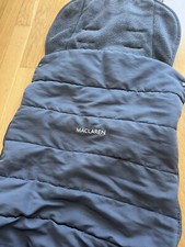 MacLaren | Fußsack | Buff | foot muff | grau - für abends, Herbst und Winter