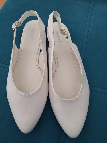 Weiße slingpumps 40 - slingpumps,