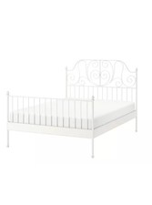 IKEA Leirvik Bett, Weiß