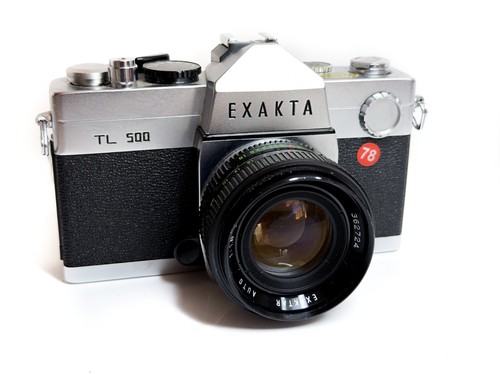 Exakta 500 mit objektiv - tl,