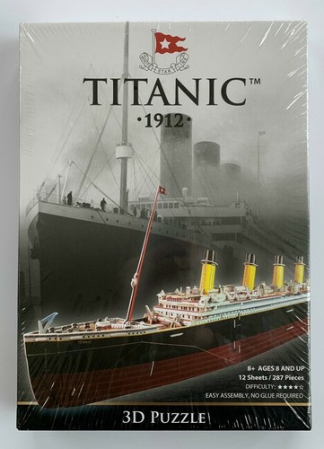 White star line titanic - white, 1912