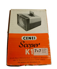 Cenei Scoper K1 Diabetrachter für Dias Vergrößerung Made in Germany