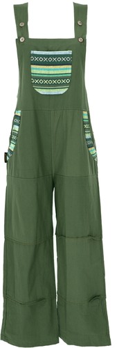 Weite latzhose ethno style - weite,