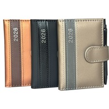 Taschenkalender 2026 mit Stift A7 Notiz Terminplaner Kalender Timer Buchkalender