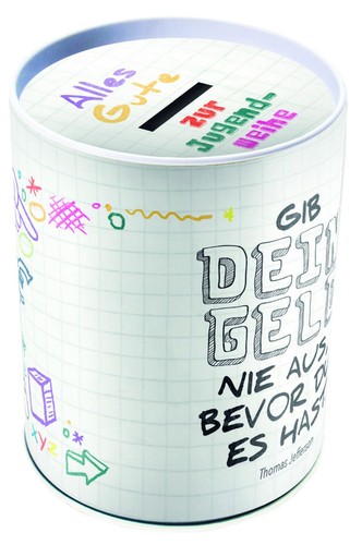 Spardose zur jugendweihe - ""zur, jugendweihe""