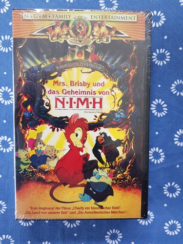 Vhs mrs brisby und das - vhs,