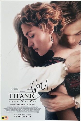 Kate winslet signiertes 18x12 - signiertes,