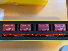 Brawa h0 50663 Güterwagen Drehgestellflachwagen DC