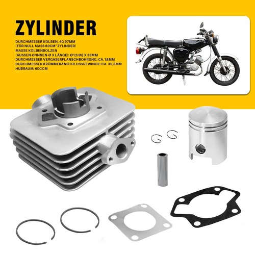 Zylinder kit 60ccm 41mm mit - zylinder,