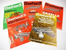 5x Original Prospekt Eberhardt