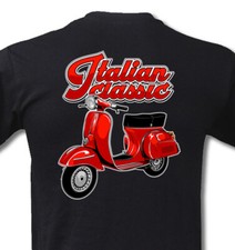 T-Shirt mit Scooter Vespa