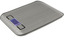 Küchenwaage digital Edelstahl LCD Anzeige 5kg 1g Messung elektronische Waage