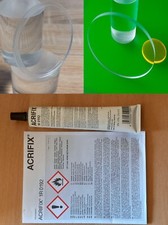 8mm Rohr Deckel Acrylglas Rund